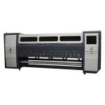 හොඳ තත්ත්වයේ K3404I / K3408I Solvent Printer 3.4m heavy duty inkjet printer